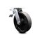 Service Caster 8 Inch Glass Filled Nylon Swivel Caster with Roller Bearing and Total Lock Brake SCC-TTL30S820-GFNR - alternate 1